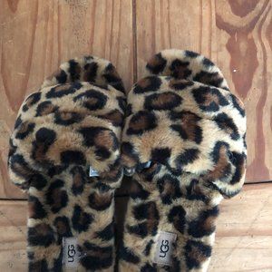 Cozetta Curly Spotty Faux Shearling & Genuine Shearling Platform Sandal (Women)